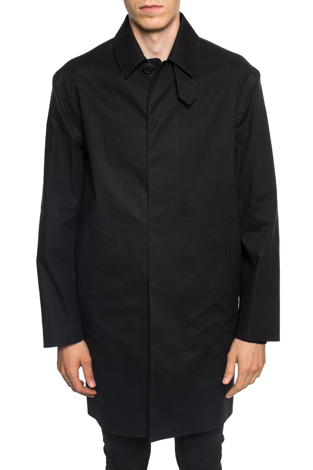 Saint Laurent Single-vented coat